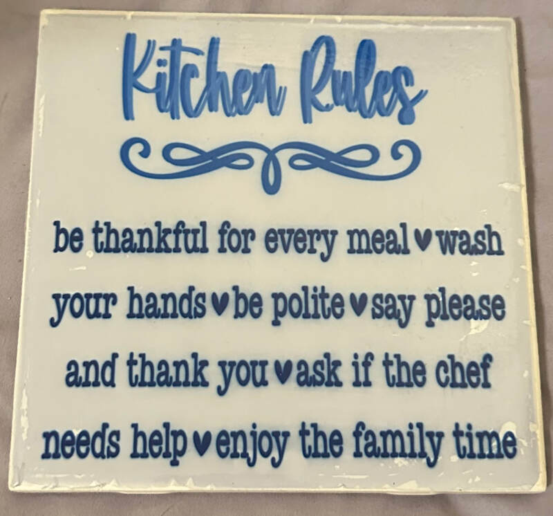 KITCHEN RULES