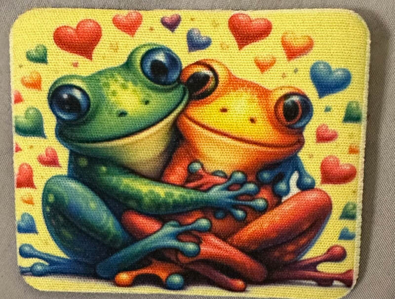FROGS IN LOVE