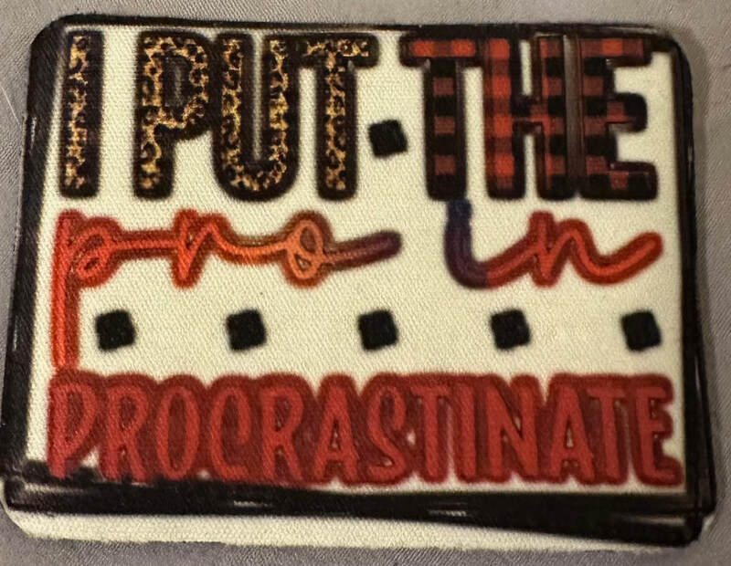 I PUT THE PRO IN PROCRASTINATION
