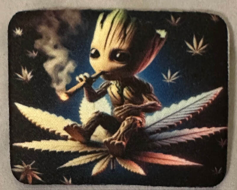 GROOT SMOKING A BLUNT