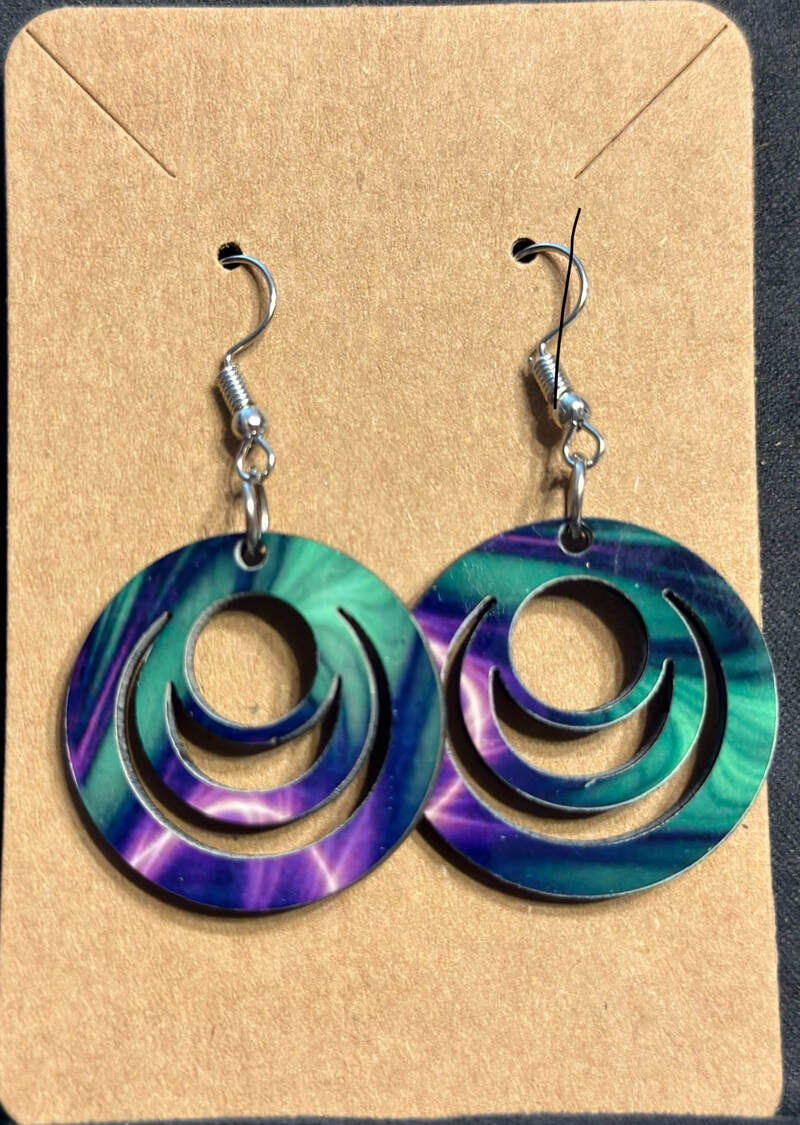 PURPLE &amp; GREEN