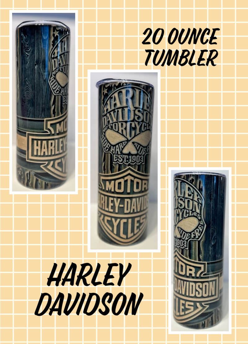 HARLEY DAVIDSON IN WOOD
