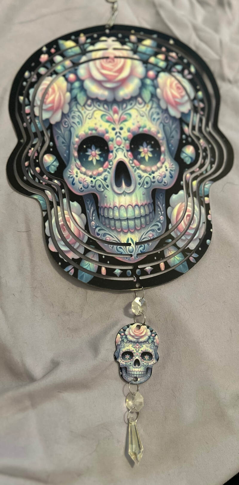 BLACK &amp; PINK SKULL