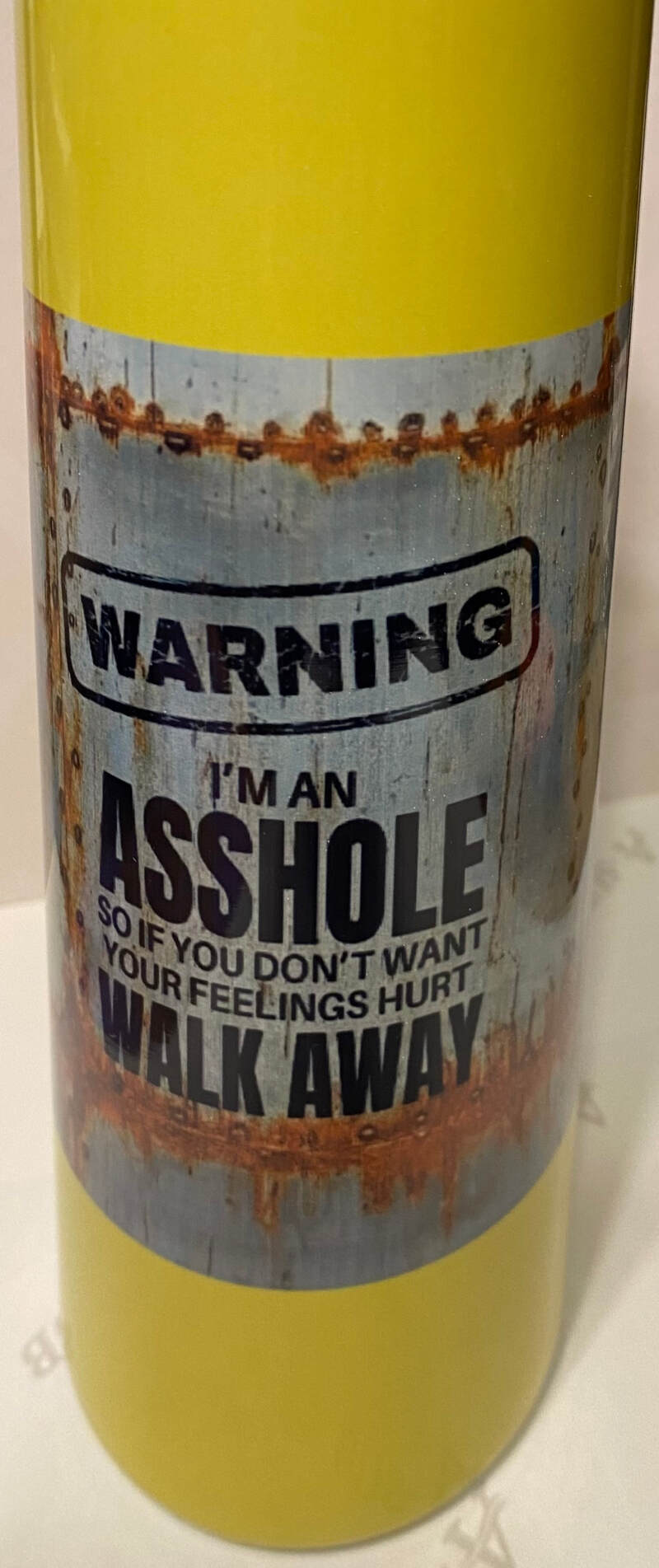 HELLO MY NAME IS ASSHOLE